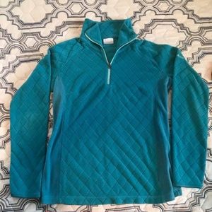 Columbia pullover/quarter zip